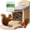 WILDLIFE HOME Eichhörnchen Futterhaus XL mit Metalldach I Produktbild-Vorschau 1