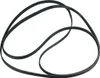 A black serpentine belt is shown against a white background. Produktbild-Vorschau
