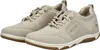 A pair of beige low-top sneakers are shown from a slightly elevated side angle against a white background. Náhled obrázku produktu