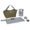 Lässig Wickeltasche Green Label Twin Bag Triangle Olive Produktbild-Vorschau 4