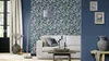Rasch Vliestapete 408232 Kimono textilstruktur blau, 10,05 Produktbild-Vorschau 7