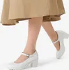 DREAM PAIRS Dame Mary Janes Pumps Chunky High Heel Kleid Produktbild-Vorschau 6