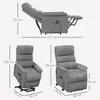 HOMCOM Fauteuil releveur électrique Fauteuil de Relaxation Voir les images du produit 5