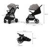 Kinderkraft GRANDE 2 – Buggy bis 22 kg, große gefederte Produktbild-Vorschau 12