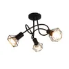 ZMH LED Deckenstrahler 3 Flammig Schwarz Deckenlampe Produktbild-Vorschau 9