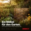 Holzkomposter Garten ONBEST | 520 Liter | 100x100x72 cm | Produktbild-Vorschau 4