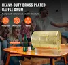 SucceBuy-Trommel, 14,8 x Ø 21,26 Zoll, messingbeschichteter Produktbild-Vorschau 2