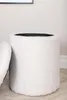 Limpen Pouf Ø32cm mit Aufbewahrung weiß. Produktbild-Vorschau 13