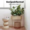 Mica Decorations Pot de fleurs Moritz - 55x24x65 cm - Fer - Voir les images du produit 4