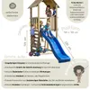 Fungoo Spielturm / Gartenspielhaus CAROL1, mit Rutsche 2,2m Produktbild-Vorschau 24