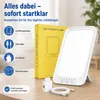 Tageslichtlampe 20000 Lux, LED Lichttherapielampe UV-frei Produktbild-Vorschau 4