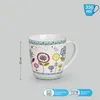 Kaffeetassen 4er Set Blumen Herzen Sommer Frühling Produktbild-Vorschau 2