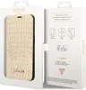 The image shows the packaging of a Guess brand mobile phone case, with the case itself visible inside the opened box. Produktbild-Vorschau