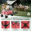 Sekey XXL Plus Bollerwagen Faltbar mit Extra Breite Räder, Produktbild-Vorschau 4