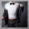Schwarze verstellbare elegante klassische Fliege für Männer Produktbild-Vorschau 8