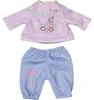 BABY born Jogging Suit Rose 36cm, sada oblečenia pre Náhľad obrázku produktu 1