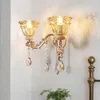 WISFOR Kristall Wandlampe Wandleuchten Nachtlichter Barock Produktbild-Vorschau 8