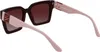 Karl Lagerfeld 6057s Damen-sonnenbrille Rot Dark Red Mann Produktbild-Vorschau 3