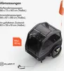 Klarfit Goldie Home Fahrradanhänger für Hunde, 334 L Produktbild-Vorschau 7