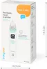 The image shows the packaging of an electronic nasal aspirator. The box is white with colorful text and graphics. The product itself is visible on the front of the box. Anteprima dell’immagine prodotto