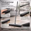 2 Gummibesen Wasserschieber Teleskopstiel Bodenabzieher Produktbild-Vorschau 4