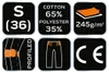 A grid of icons showing product information. Anteprima dell’immagine prodotto