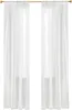 2er Set Sheer Voile Vorhang mit Ösen Transparente Gardine Produktbild-Vorschau 6