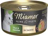 Miamor Feine Filets Thunfisch Pur in Sauce 85 g - 24 Stück Produktbild-Vorschau 1
