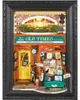 3D puzzle, kníhkupectvo Old Times, drevené, Rolife, 157 Náhľad obrázku produktu 1
