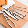 6 Stück Meeresfrüchte-Werkzeuge Set: 2 Hummer Cracker und 4 Produktbild-Vorschau 3