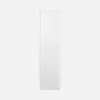 A tall, narrow, white cabinet viewed from the side against a plain white background. Produktbild-Vorschau