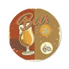 MuchoWow® Mauspad Mousepad Mancave - Bier - Glas - Vintage Produktbild-Vorschau 1