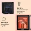 Klarstein Mini Frigo de Chambre de 30L pour Snacks et Voir les images du produit 4