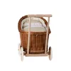 Kočárek pro panenky LUNA Willow s béžovým lemováním 48X28 Náhled obrázku produktu 4