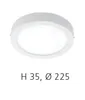 Eglo Led-Einbauspot Ø240 Weiss 3000K'fueva 1' Produktbild-Vorschau 8