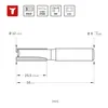 STIER Nutfräser HM (HW), Durchmesser (D) 12 mm, Schaft (S) Produktbild-Vorschau 2