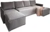 Masseno Ecksofa TRES mit Schlaffunktion U-Form, Sofa mit Produktbild-Vorschau 2