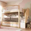 Cama hidráulica de dos plazas de 90x200 cm con estantes, Vista previa de la imagen del producto 1