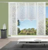 Schiebegardine 4er-Set Konturo transparent weiss kombiniert Produktbild-Vorschau 7