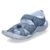 Krisbut Damen Sandalen Blau Rauleder Größe: 40 Produktbild-Vorschau 2