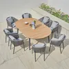 AXI Chay Gartenset mit 8 Stühlen in Anthrazit für 8 Produktbild-Vorschau 3