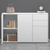 doporro Buffet Commode 120 cm Meuble de Rangement Blanc Mat Voir les images du produit 3