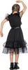 Wednesday Schwarzes Partykleid Kinderkostüm 140 Produktbild-Vorschau 3