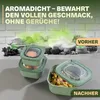 Viwares Frischhaltedosen im 6er Set mit transparentem Produktbild-Vorschau 6