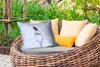 MuchoWow® Outdoor Kissen - Rotkehlchen - Winter - Garten - Produktbild-Vorschau 3