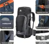 65L Wasserfester Wanderrucksack mit Regenschutz Outdoor Produktbild-Vorschau 14