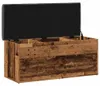 vidaXL Panca con vano portaoggetti in legno di recupero Anteprima dell’immagine prodotto 6
