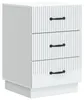 Comodino con cassetti vidaXL, bianco, 43 x 41 x 63,5 cm, Anteprima dell’immagine prodotto 2