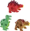 MONDO DEI DINOSAURI Knijpdino (fidget) 3ass (12 pezzi in Anteprima dell’immagine prodotto 2