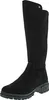 A black knee-high boot on a white background. Voir les images du produit